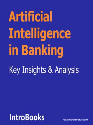 cover image of Artificial Intelligence in Banking
